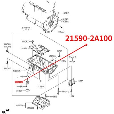Motorölstandsensor Für Hyundai i40 i30 Santa FE IX35 IX55 09  #21590-2A100
